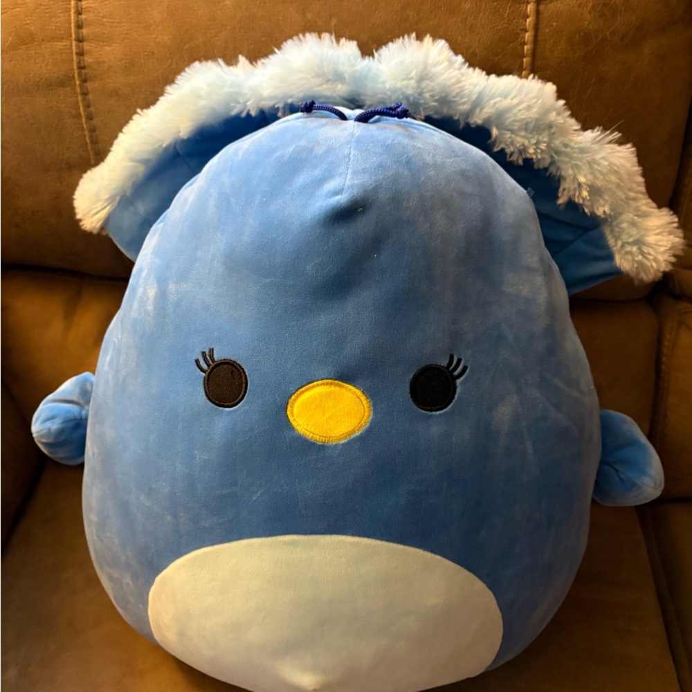 Blue Peacock Squishmallow